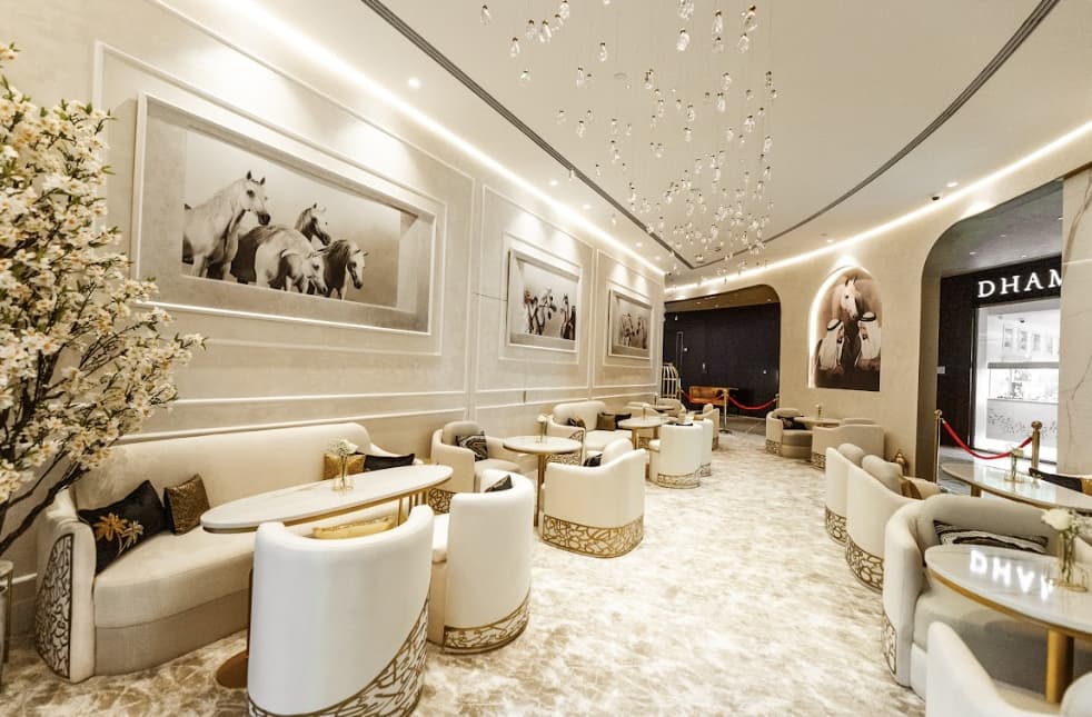 Zain Lounge Hospitality Fit-Out interior project