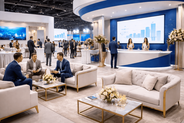 Exhibition Furniture Rental Dubai â€“ The Complete Guide for Trade Shows & Expo Events