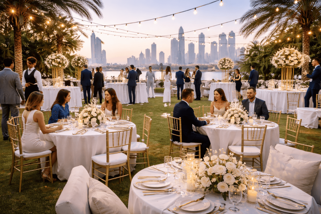 outdoor event furniture rental Dubai
