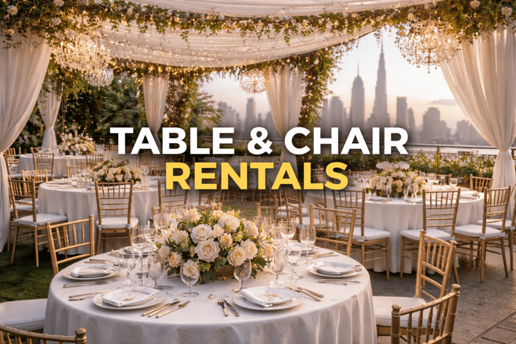 Table and Chair Rentals