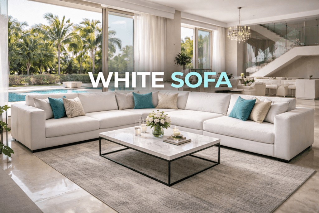 White Sofa