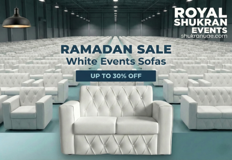Ramadan 2026 Event Furniture Rental Promo in Dubai â€“ Up to 30% Off + Referral Rewards