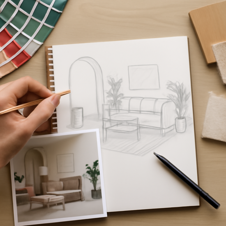 From Sketch to Space: The Shukran Interiors Design Process Explained