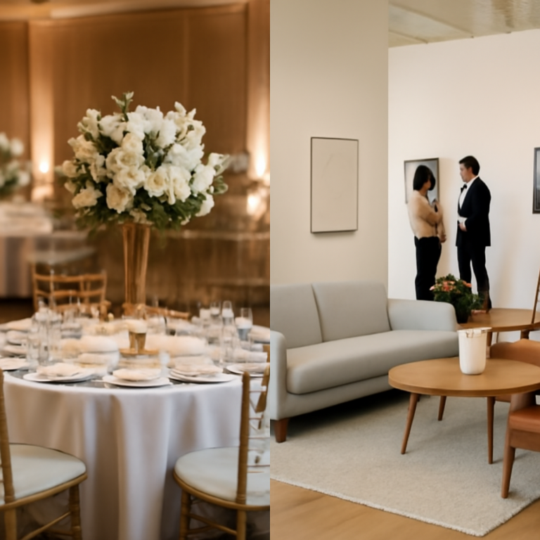 From Gala to Gallery Opening: Matching Furniture Style to Your Rental Event Theme